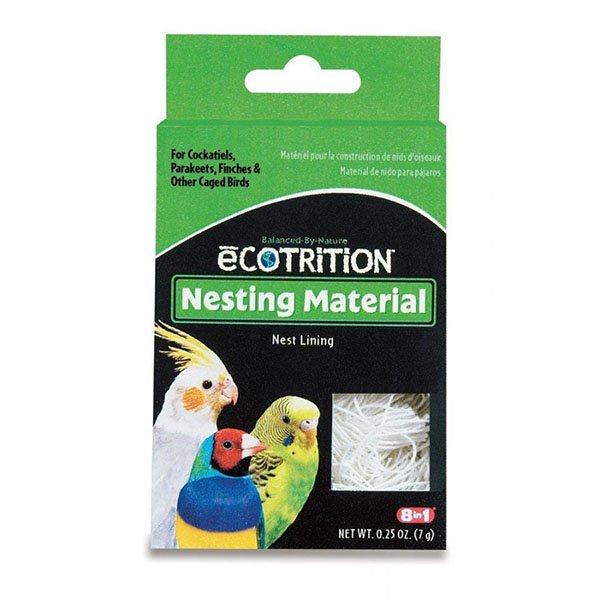 Ecotrition Nesting Material - .25 oz - 6 Pieces