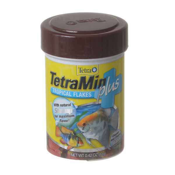 Tetra Tetra Min Plus Tropical Flakes Fish Food - .42 oz - 5 Pieces
