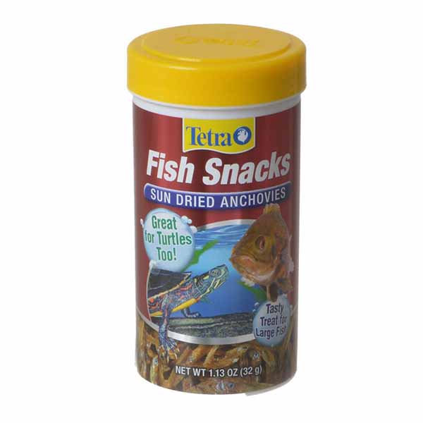 Tetra Fish Snacks - Sun Dried Anchovies - 1.13 oz - 32 g - 4 Pieces