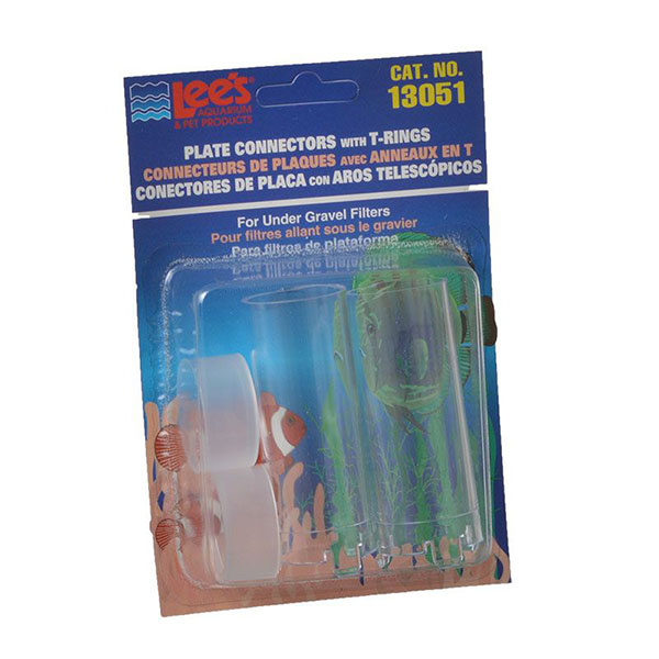 Lees Under gravel Elbow and Connector with T-Rings - 1 in. - 2 Pack - 4 Pieces