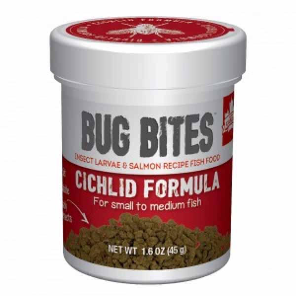 Flu val Bug Bites Cichlid Formula Granules - 1.6 oz - 45 g - 2 Pieces