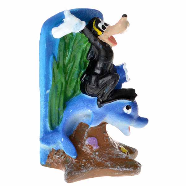 Penn Plax Goofy & Dolphin Resin Ornament - 1 Count - 2 Pieces