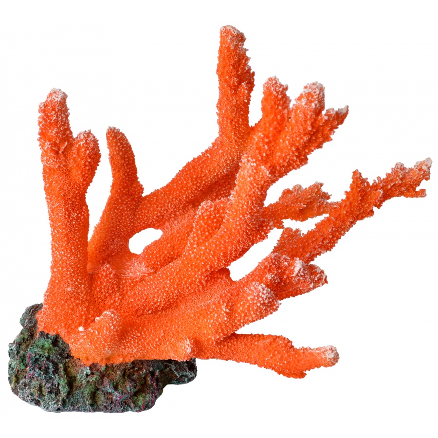 Aqua top Aquarium Coral Decoration - Red - 1 Count