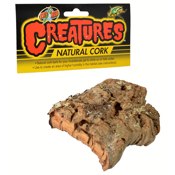 Zoo Med Creatures Natural Cork - 1 Count - 6 Pieces