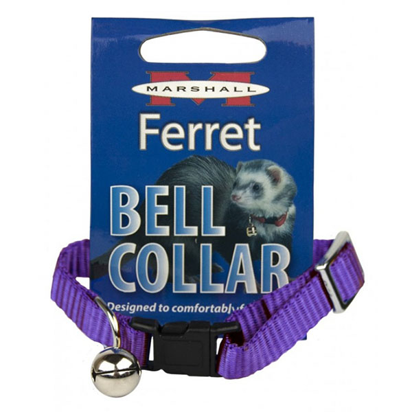 Marshall Ferret Bell Collar - Purple - 1 Count - 2 Pieces