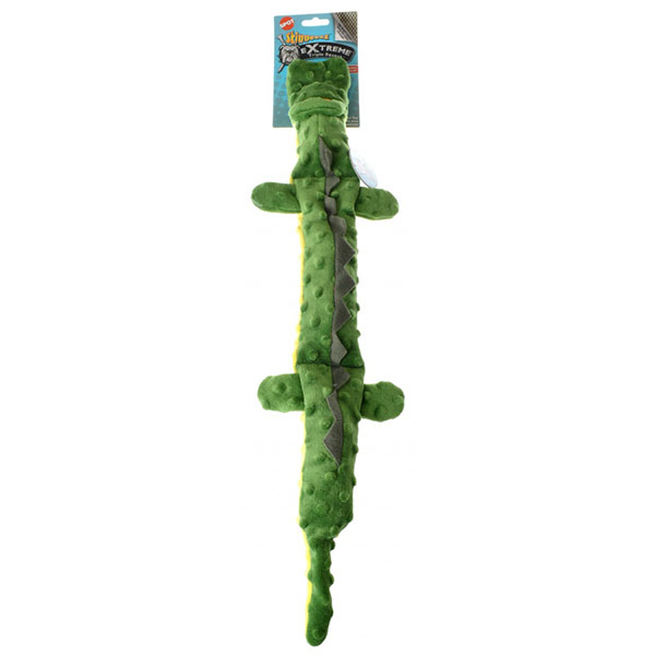 Spot Skinniness Extreme Triple Squeak Crocodile - 1 Count - 2 Pieces