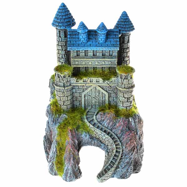 Exotic Environments Mountain Top Castle with Moss - 1 Count