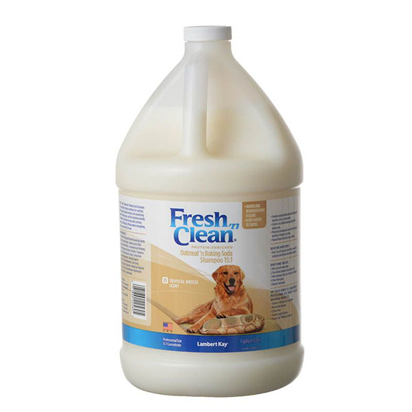 Fresh 'n Clean Oatmeal 'n Baking Soda Shampoo - Tropical Scent - 1 Gallon Concentrate - Makes 15 Gallons
