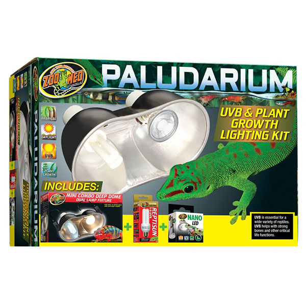 Zoo Med Paludarium UVB and Plant Growth Lighting Kit - 1 Kit