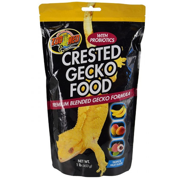 Zoo Med Crested Gecko Food - Tropical Fruit Flavor - 1 lb - 453 g