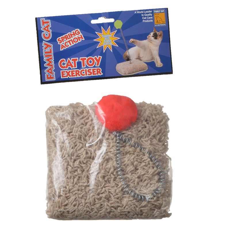 North American Cat Toy on a Spring - 1 Pack - 2 Pieces