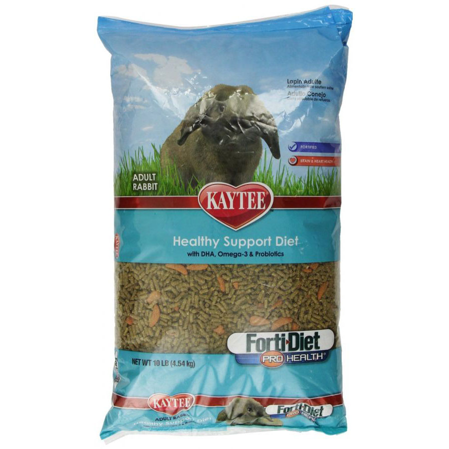 Kaytee Forti-Diet Pro Health Adult Rabbit Food - 10 lbs