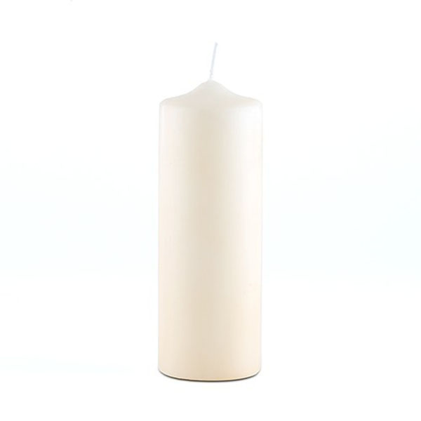 Round Pillar Candles - Thick Medium
