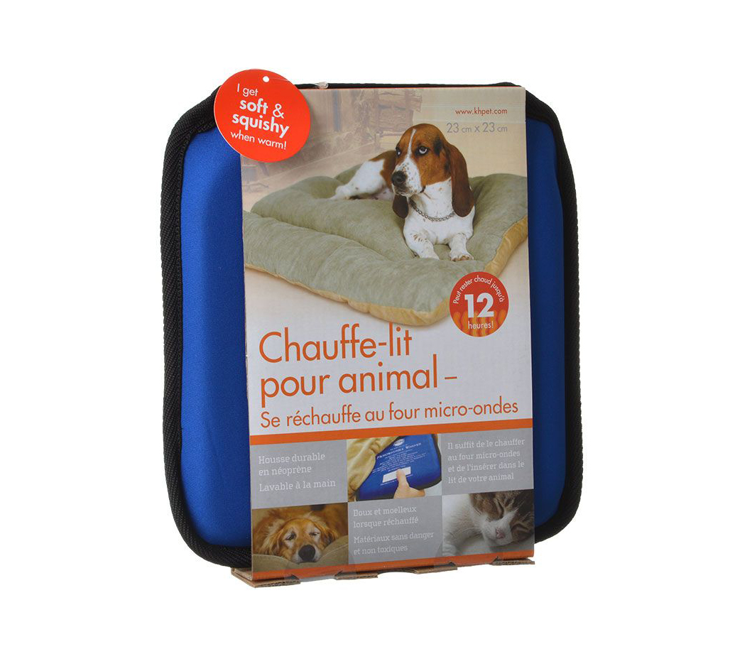K and H Pet Products Microwaveable Pet Bed Warmer - 10 L x 10 W x 1 H