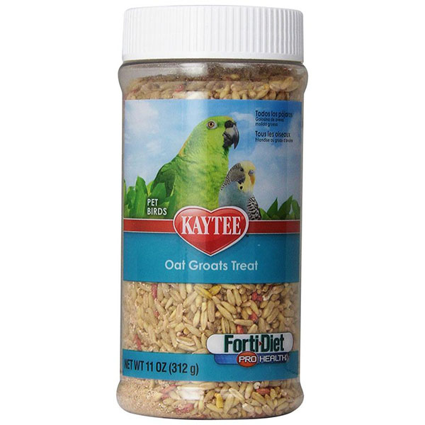 Kaytee Forti-Diet Pro Health Oat Groats Treat - All Birds - 11 oz - 2 Pieces