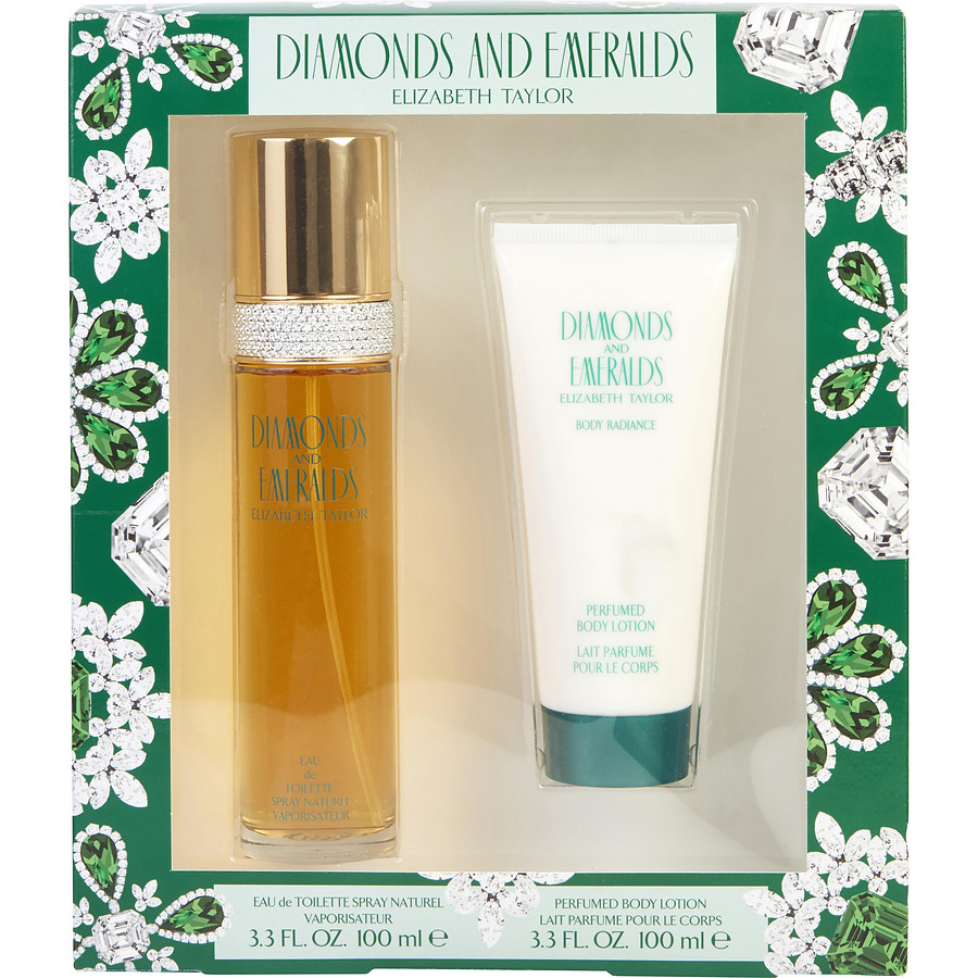Diamonds And Emeralds - Eau De Toilette Spray 3.3 oz And Body Lotion 3.3 oz