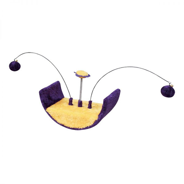 Pet Pals Half Circle Shaped Cat Toy - 11 in. L x 6 in. W x 6 in. H