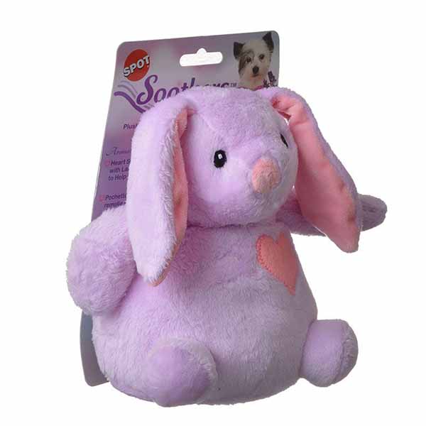 Spot Soothers Cuddle Dog Toy - 12 in. Long - Assorted Styles - 2 Pieces