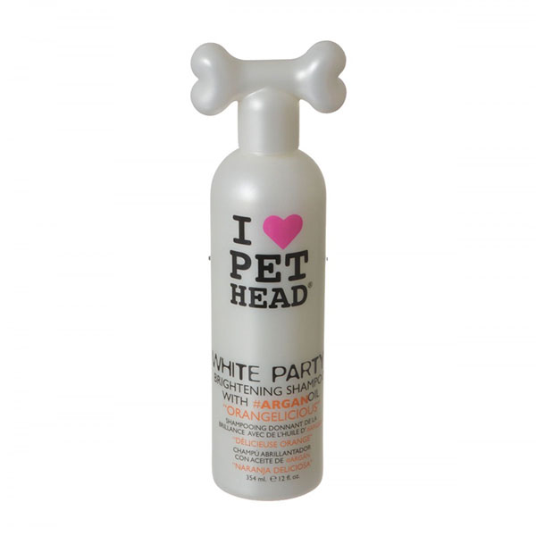Pet Head White Party Brightening Shampoo - Orangelicious - 12 oz - 354 ml - 2 Pieces