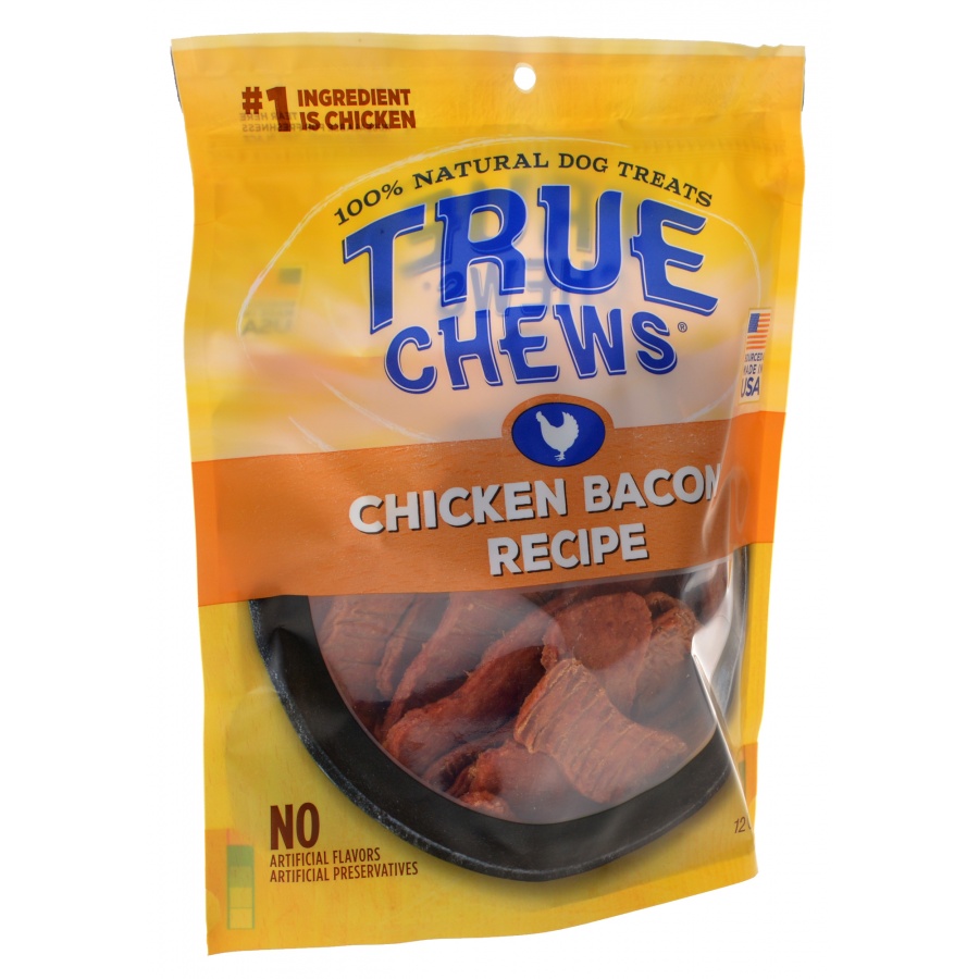 True Chews Chicken Bacon Recipe Treats - 12 oz