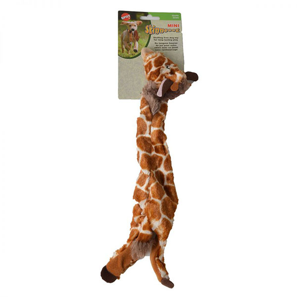 Spot Skinniness Plush Giraffe Dog Toy - 14 in. Long - 2 Pieces