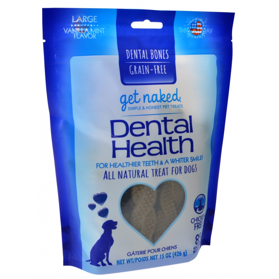 Get Naked Grain Free Dental Health Bones - Large - 15 oz