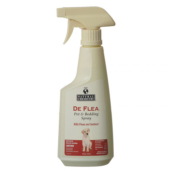 Natural Chemistry De Flea Pet and Bedding Spray - 16.9 oz