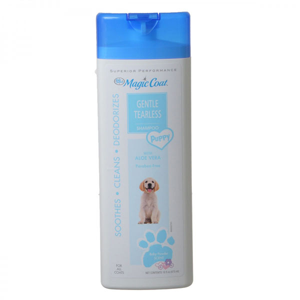 Magic Coat Gentle Tearless Puppy Shampoo with Aloe Vera - 16 oz - 2 Pieces