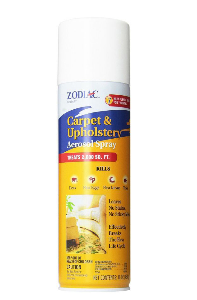 Zodiac Carpet and Upholstery Aerosol Flea Spray - 16 oz