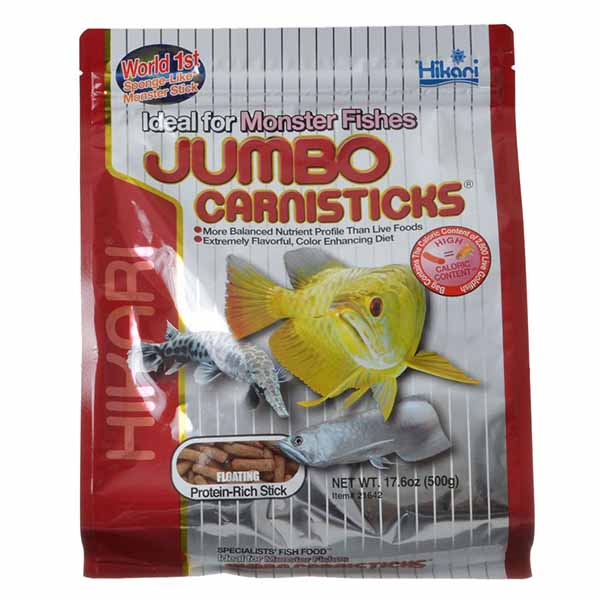 Hikari Jumbo CarniSticks - 17.6 oz