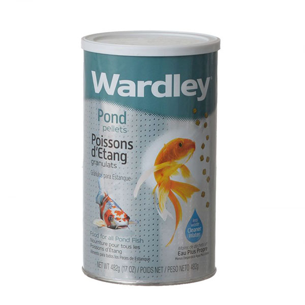 Wardley Pond Pellets for All Pond Fish - 17 oz - 2 Pieces