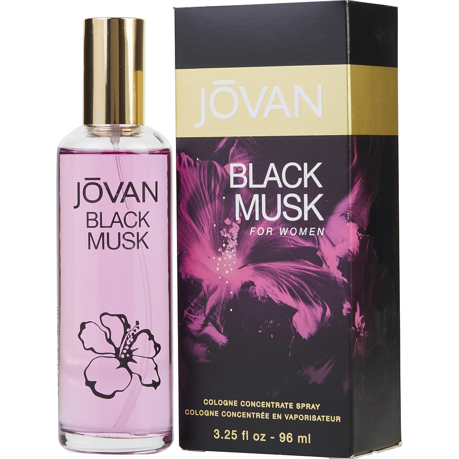 Jovan Black Musk - Cologne Concentrate Spray 3.25 oz