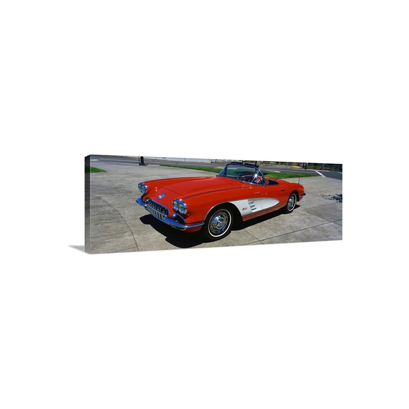 1959 Corvette Wall Art - Canvas - Gallery Wrap