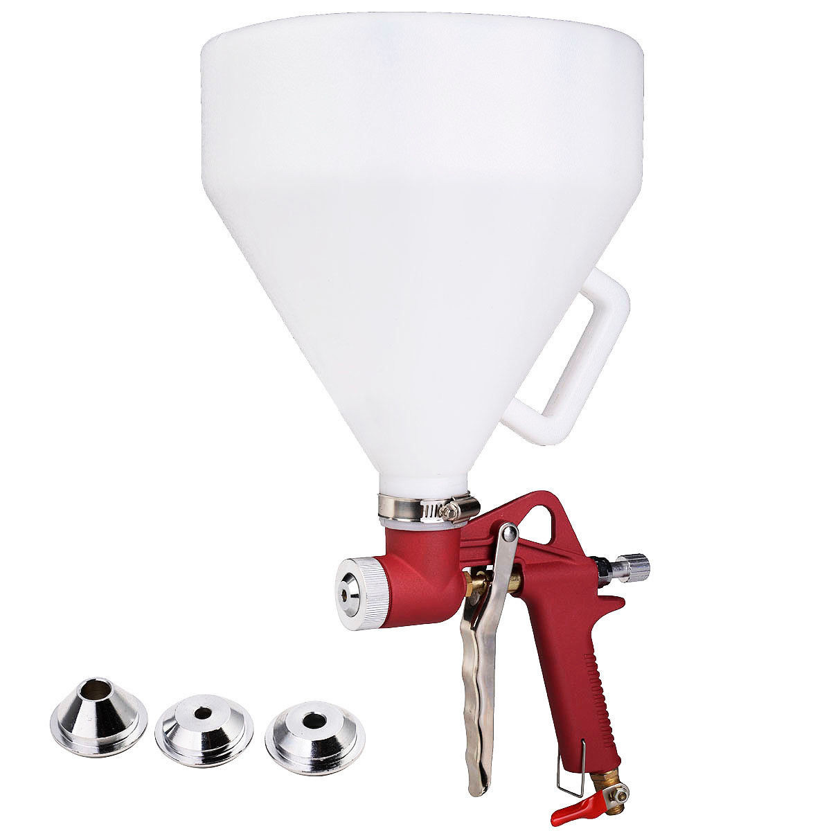 Air Hopper Spray Gun Texture Tool With 3 Nozzle