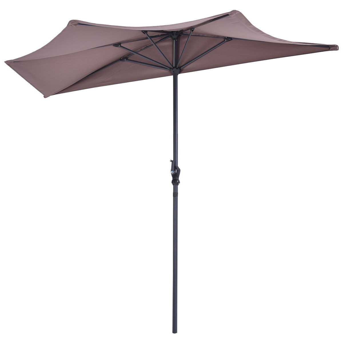 9 Ft. Half Round Patio Umbrella Sunshade