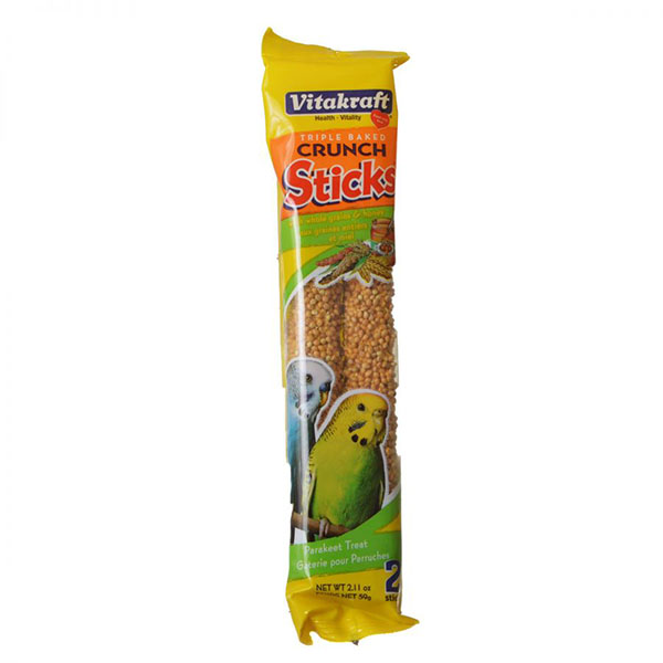 VitaKraft Honey Sticks for Parakeets - 2.11 oz - 2 Pack - 3 Pieces