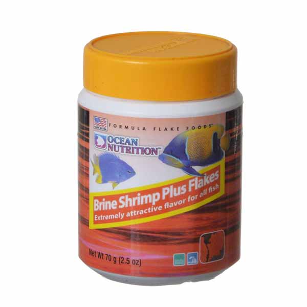 Ocean Nutrition Brine Shrimp Plus Flakes - 2.2 oz - 2 Pieces