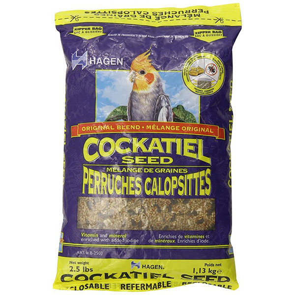 Hagen Cockatiel Seed - VME - 2.5 lbs - 2 Pieces