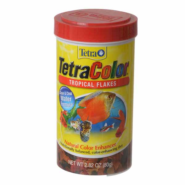 Tetra Tetra Tropical Color Flakes - 2.82 oz - 2 Pieces