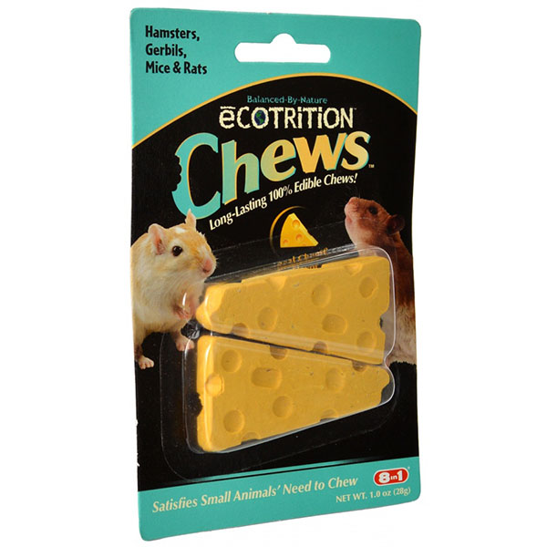 Ecotrition Chews with Real Cheese Flavor - 2 Count - 4 Pieces