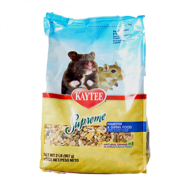 Kaytee Supreme Hamster and Gerbil Food - 2 lbs - 2 Pieces