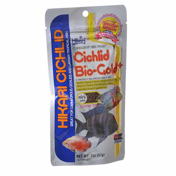 Hikari Cichlid Bio-Gold - Mini Pellet - 2 oz - 4 Pieces