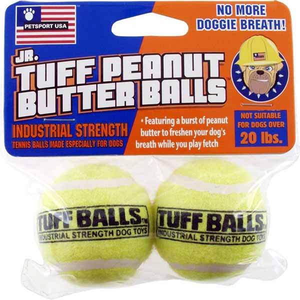 Petsport USA Jr. Peanut Butter Balls - 2 Pack - 4 Pieces