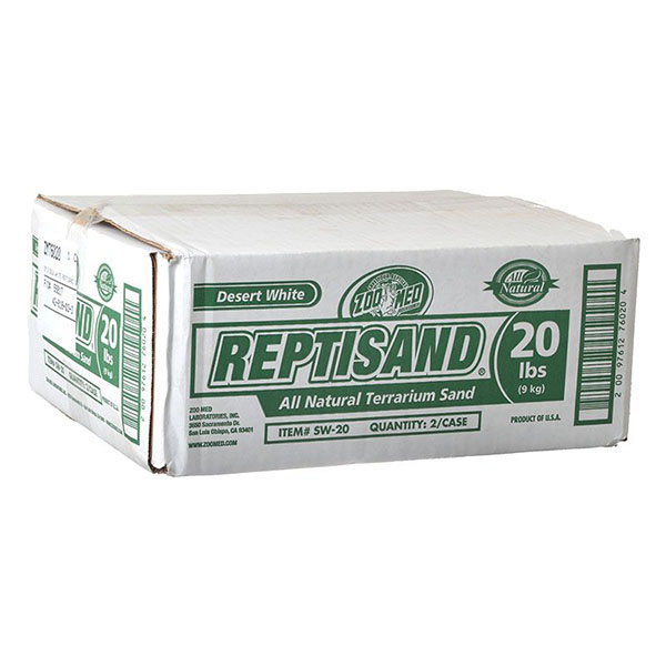 Zoo Med ReptiSand Substrate - Desert White - 20 lbs