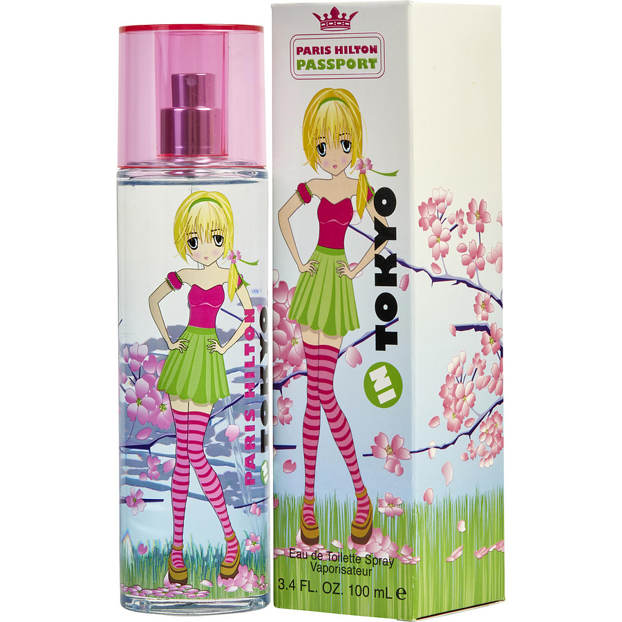 Paris Hilton Passport Tokyo - Eau De Toilette Spray 3.4 oz