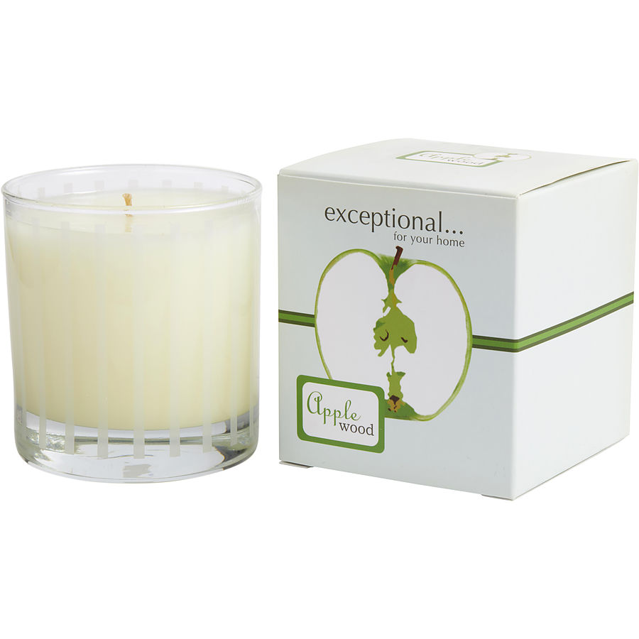 Apple Wood  Limited Edition - Apple Wood Scented 6 oz Tapered Glass Jar Candle