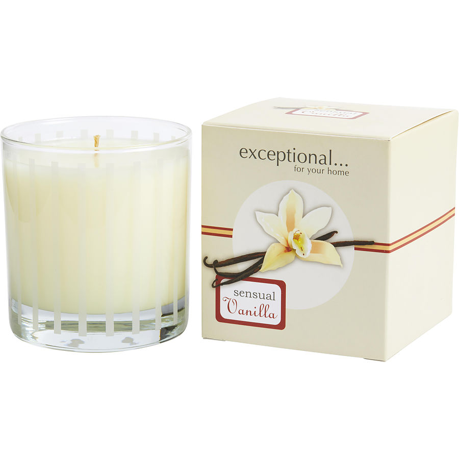 Vanilla Sensual Limited Edition - Sensual Vanilla Scented 6 oz Tapered Glass Jar Candle