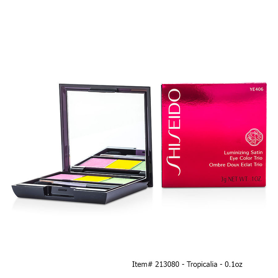 Shiseido - Luminizing Satin Eye Color Trio  Ye406 Tropicalia 3g 0.1oz