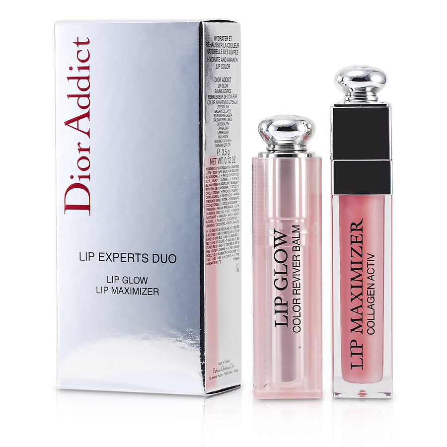 Christian Dior - Dior Addict Lip Experts Duo  1x Lip Glow 001 1x Lip Maximizer 001 2pcs