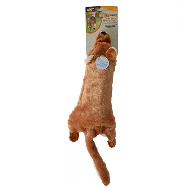 Spot Skinniness Big Bite Coyote Dog Toy - 22 in. Long - 2 Pieces